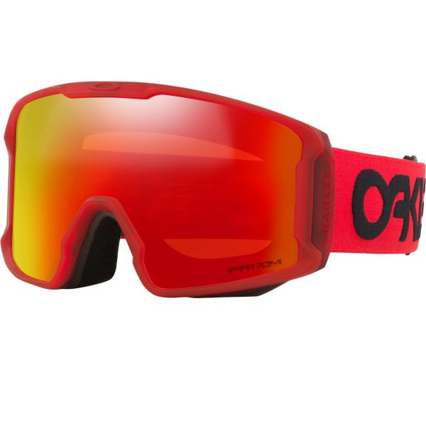 Oakley Line Miner L Redline / Prizm Torch Iridium -Racing Skischoenen Winkel 22 line miner l 22h OAKOO7070