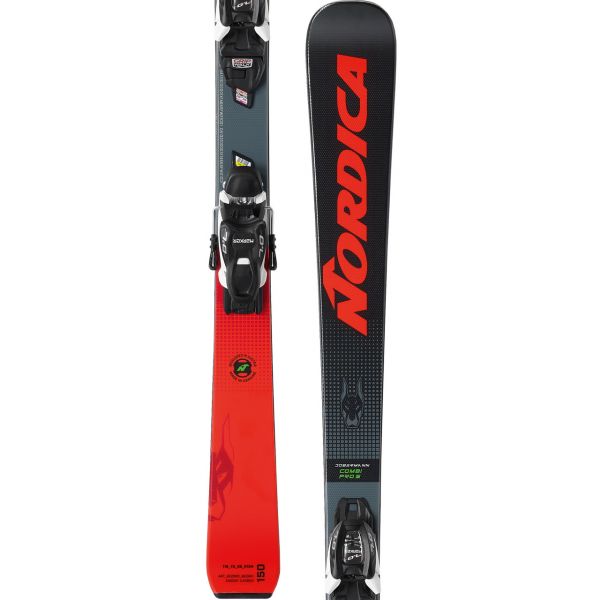 Nordica Dobermann Combi Pro S Jr. FDT + J 4.5 GW (2022/23) - Set Incl. Bindingen -Exporteren Atomic || Head || Swix winkel 22 dm combi pro s