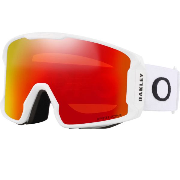 Oakley Line Miner L Matte White / Prizm Torch Iridium -POC Race Ski Winkel 22 line miner l 22h OAKOO7070