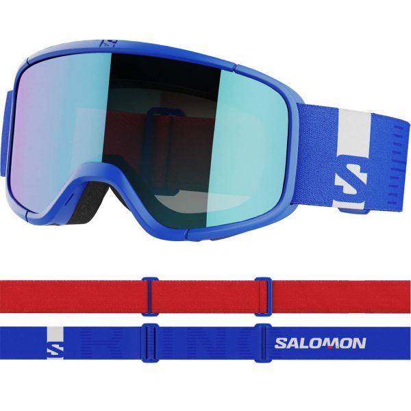 Salomon Aksium 2.0 S Race Blue ML Mid Blue -POC Race Ski Winkel 22 aksium