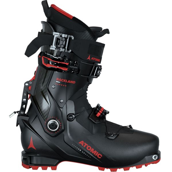 Atomic Backland Carbon Black/red -Alpineskiën Winkel 22 backland