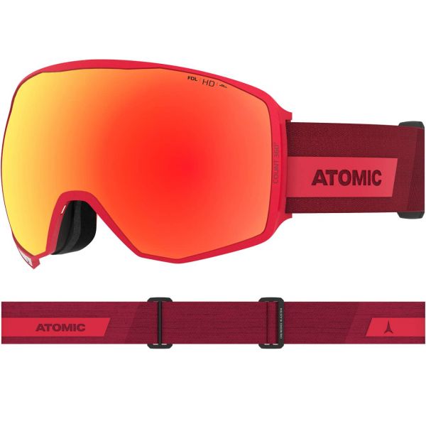 Atomic Count 360° HD Red -Racing Skischoenen Winkel 20 count