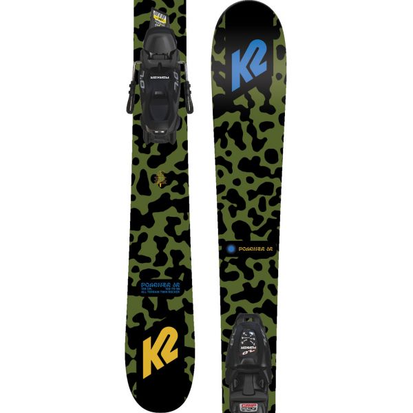 K2 Poacher Jr FDT 7.0 (2022/23) - Set Incl. Bindingen -Optimaal Ski Apparatuur Winkel 22 jr poacher set 10G0804 210