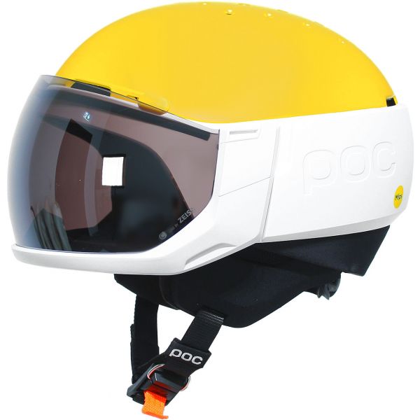 POC Levator Mips Hydrogen White/aventurine Yellow Matt -Alpineskiën Winkel 22 levator mips 22h POC10486