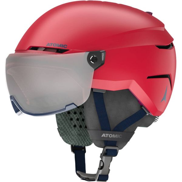 Atomic Savor Visor JR Red -Alpineskiën Winkel 20 savor visor